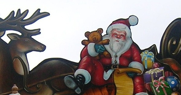 Babbo Natale porta i doni