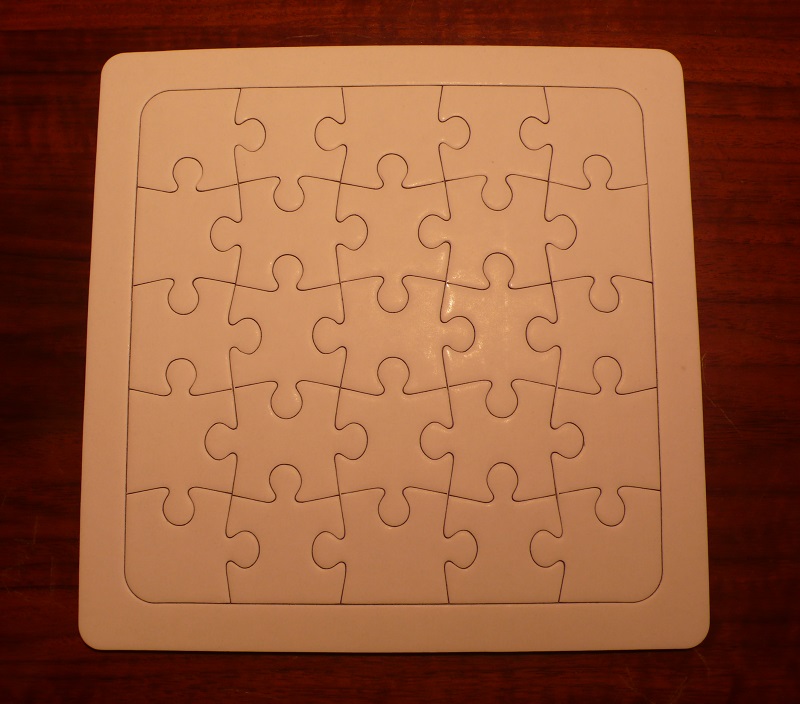 Puzzle bianco
