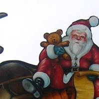 Babbo Natale porta i doni