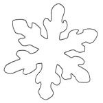 Pattern fiocco di neve