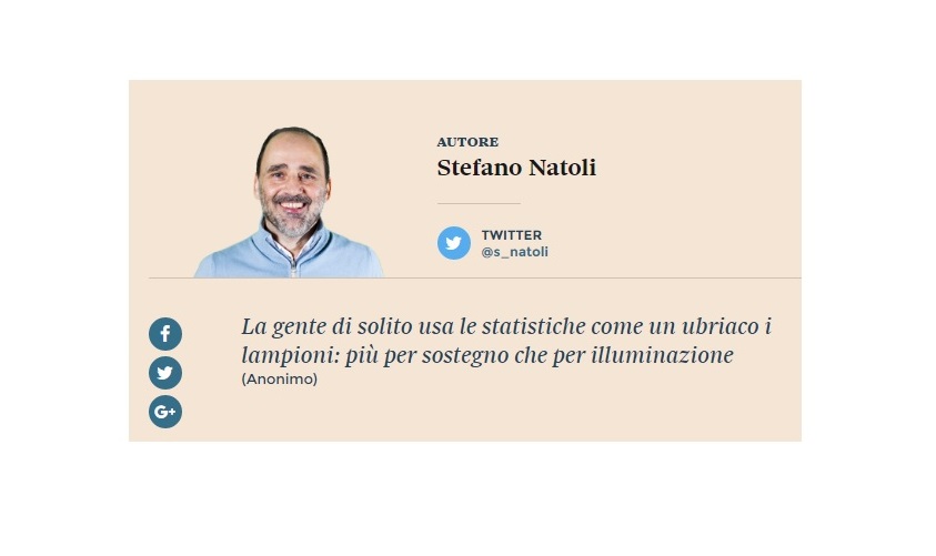 Stefano Natoli, giornalista del Sole 24 Ore